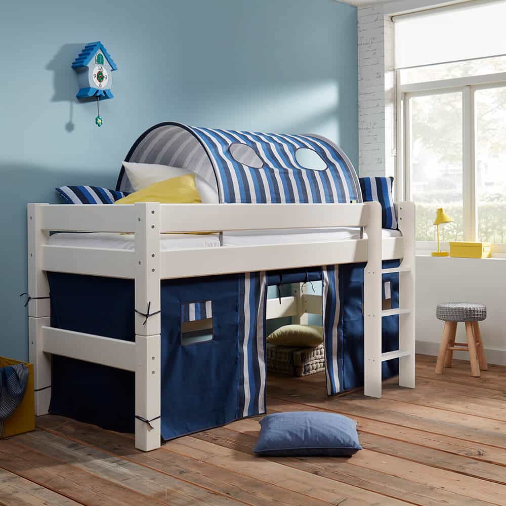 Полувысокая кровать для ребенка 5 лет