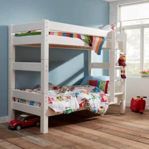 LAHE bunk bed 90 x 200 cm - with a vertical ladder