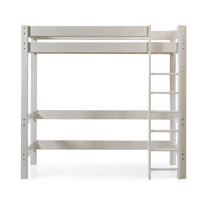 LAHE Extra High Kids’ Bed 90x200 cm with Vertical Ladder