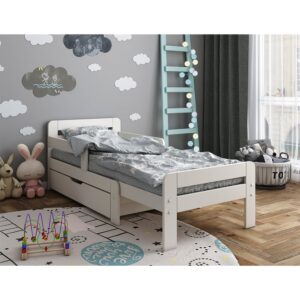 Extendable children's bed Nora with storage drawer