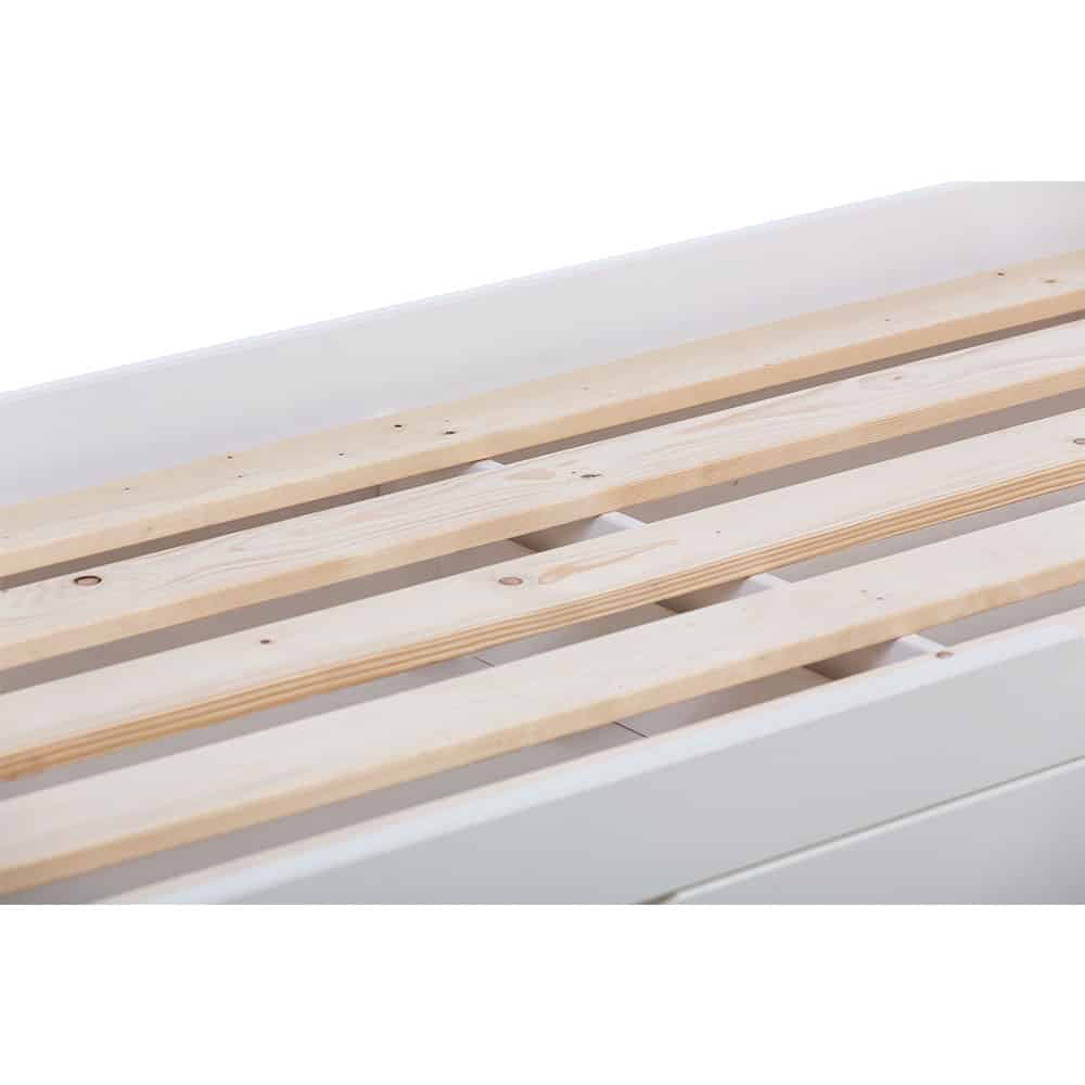 4025_4.jpg Ratastel voodi sahtlitega 80x190 cm - Image 4