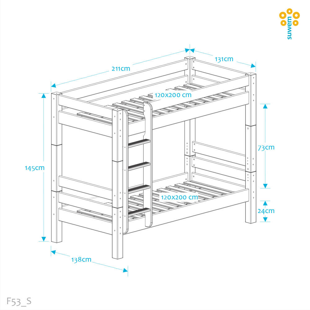 F53_S_2.jpg LAHE narivoodi 120x200 cm (madalam), püstredeliga - Image 2