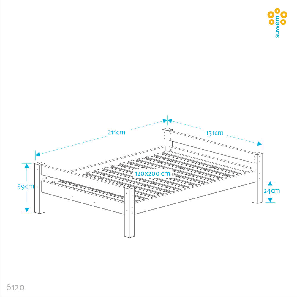 F6120_4.jpg Voodi LAHE - lai - Image 3