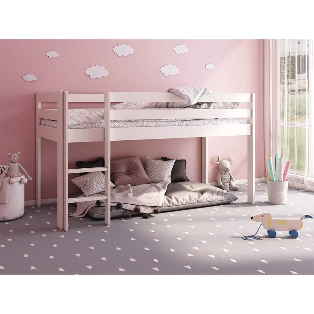 ST22W-2.jpg Robin poolkõrge voodi 90x200 cm - Image 2