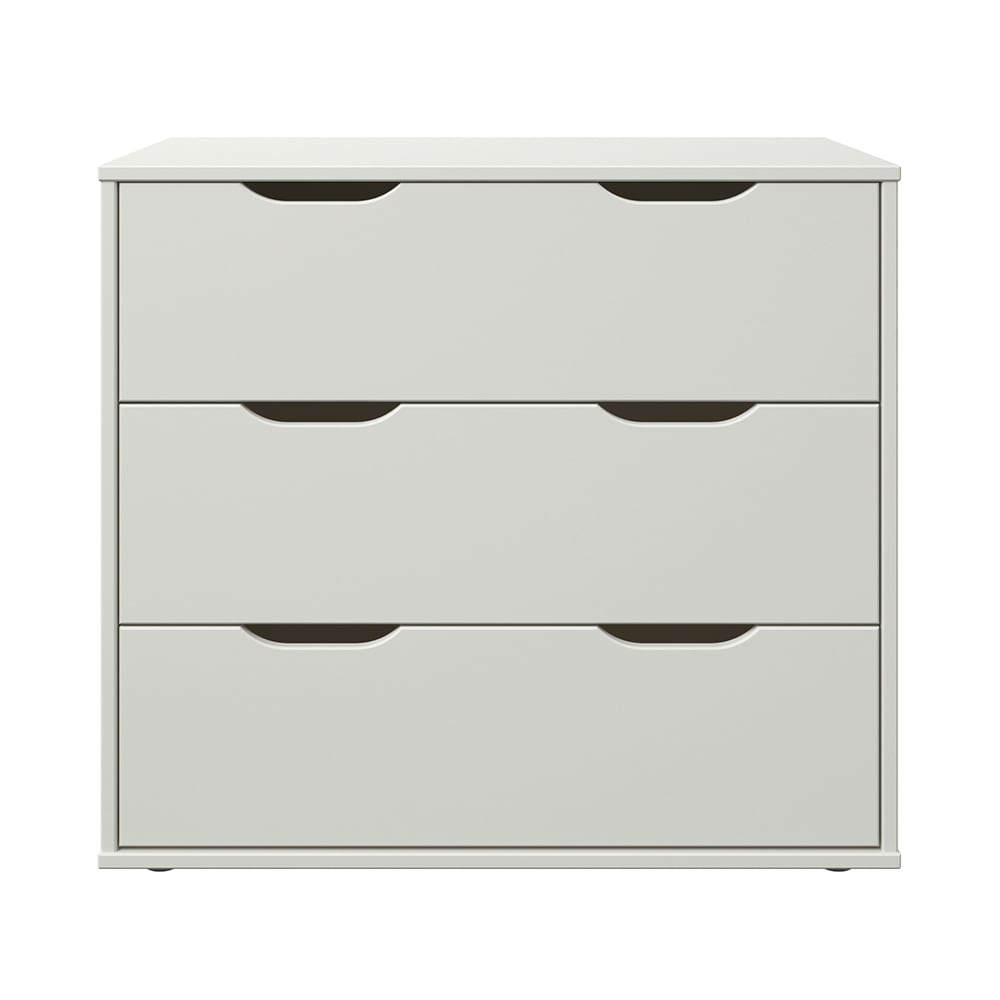 ST22W-D-S-K-3.jpg Robin poolkõrge voodi 90x200 cm kummuti, riiuli ja väljatõmmatava lauaga - Image 3